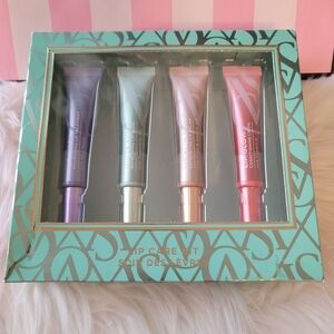 Victoria's Secret 4pc LIP CARE KIT .34 oz each